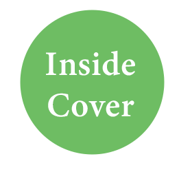 green circle icon with a word written ‘inside cover’