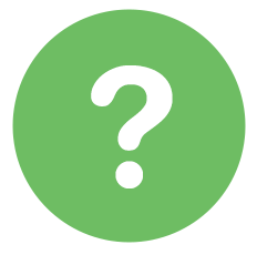question mark green circle icon