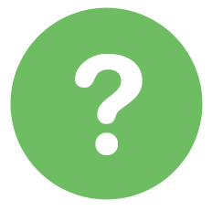 question mark green circle icon